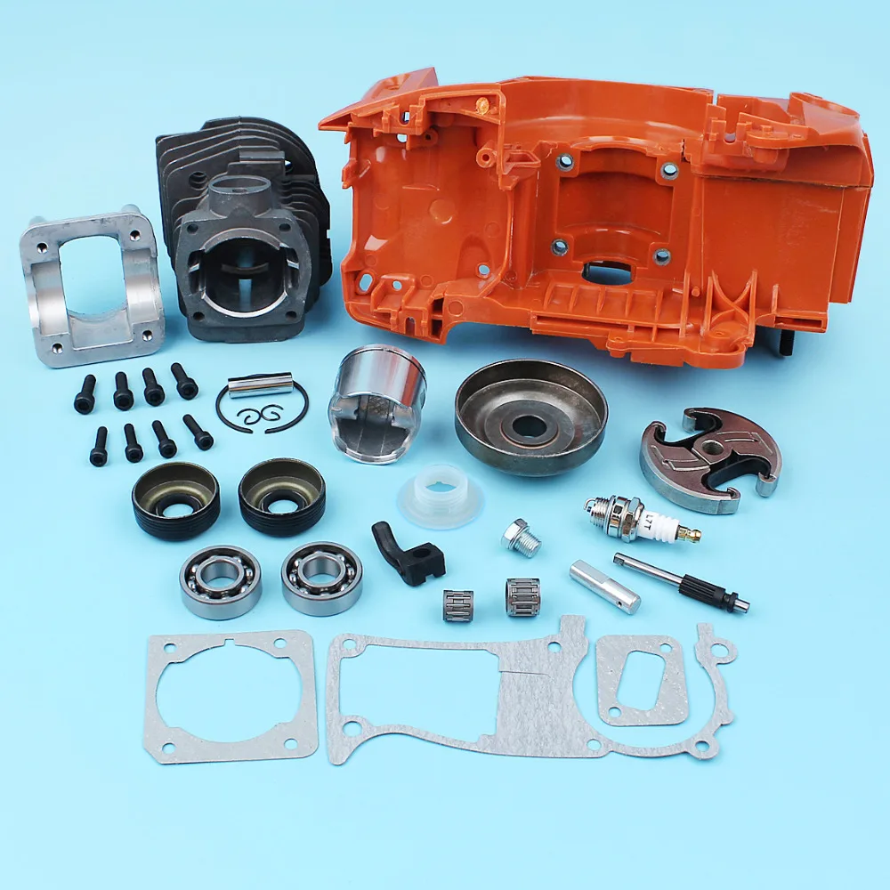 44mm Cylinder Piston Engine Pan Housing Crankcase Clutch Drum For Husqvarna 340 345 350 Oil Seal Bearing Pump DecompressionValve
44mm Cylinder Piston Engine Pan Housing Crankcase Clutch Drum For Husqvarna 340 345 350 Oil Seal Bearing Pump DecompressionValve