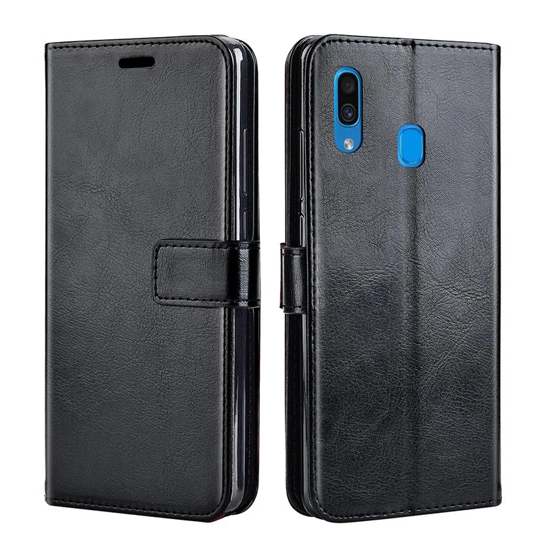 Кожаный чехол с откидной крышкой для Samsung Galaxy A30 A50 телефона A 30 A305F A305 A305|Бамперы| |
