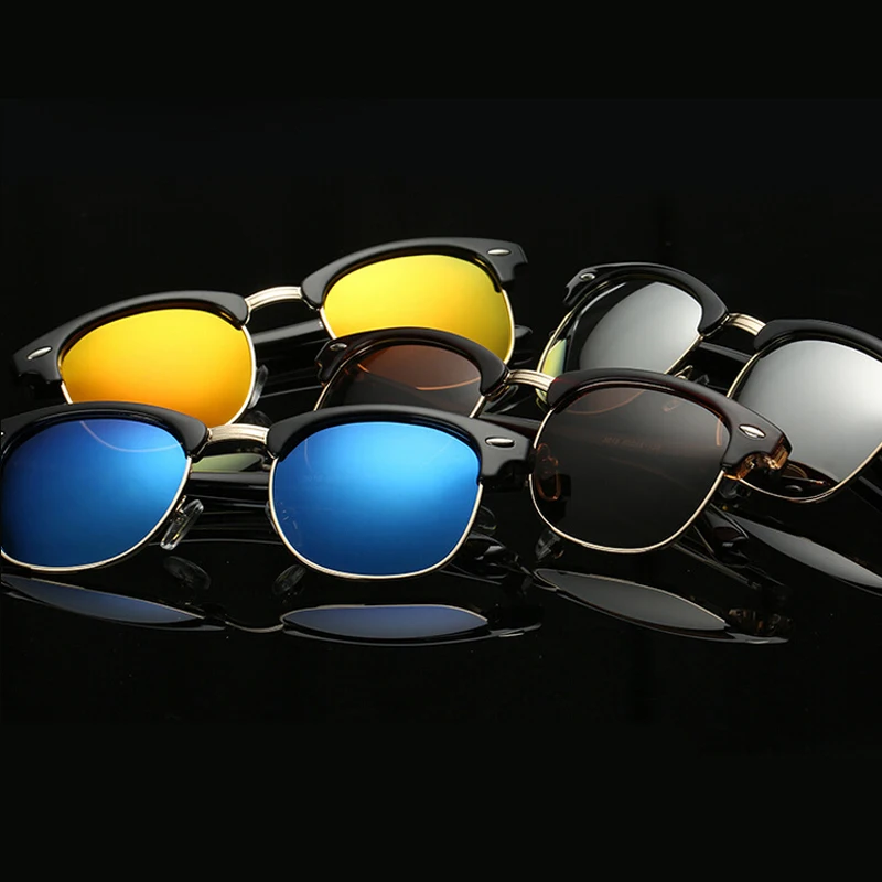 Dokly fashion Designer Polarized Sunglasses Elegant Metal Star women Gafas Retro mirror UV 400 | Аксессуары для одежды