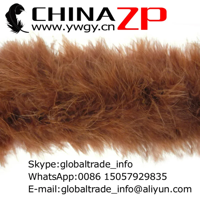 CHINAZP Factory www.ywgy.cn 20G/piece 10yards/lot Selected Prime Quality Dyed Brown Marabou Feather Boas
CHINAZP Factory www.ywgy.cn 20G/piece 10yards/lot Selected Prime Quality Dyed Brown Marabou Feather Boas