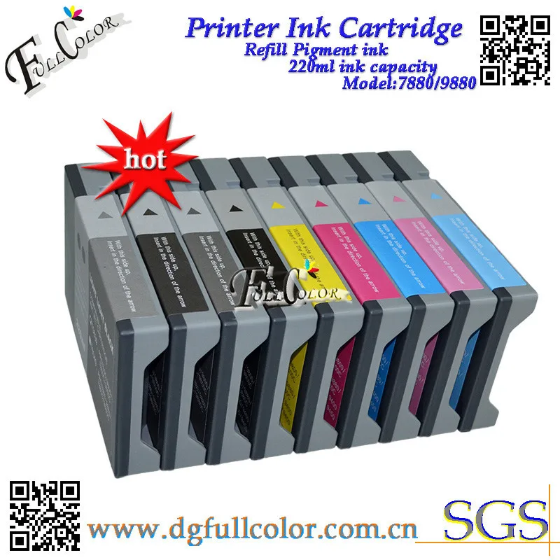 Free shipping ! 8 piece a lots Replace Printer Ink Cartridge With ink And Chip for Eps0n 7800 9800 7800C 9800C Printer inks
Free shipping ! 8 piece a lots Replace Printer Ink Cartridge With ink And Chip for Eps0n 7800 9800 7800C 9800C Printer inks