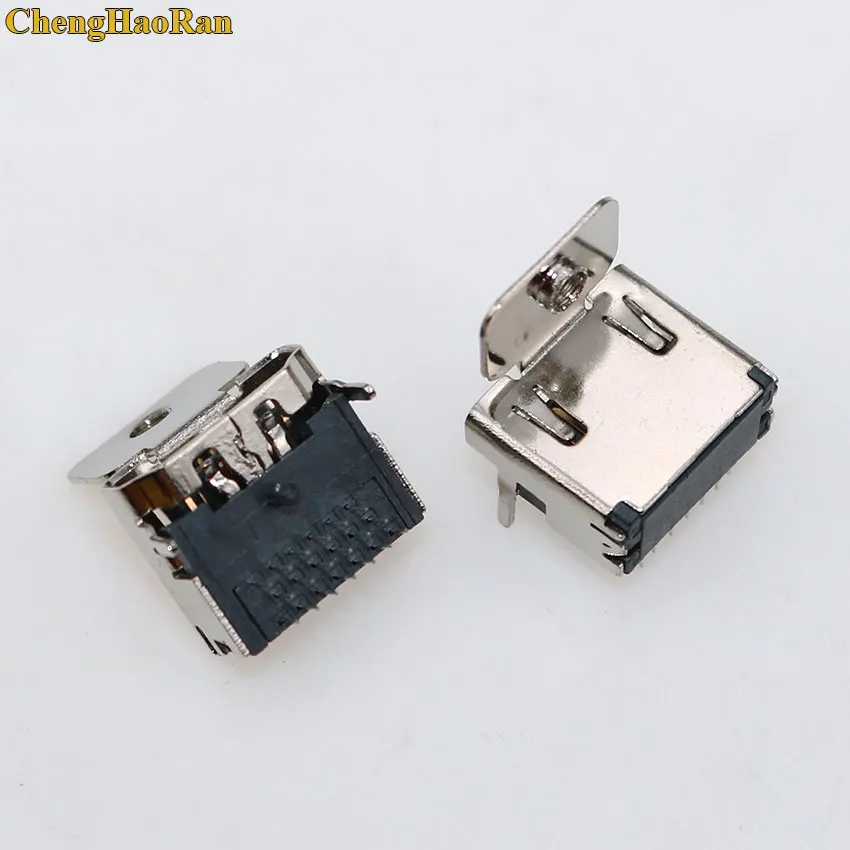 ChengHaoRan 1pcs 19 pin HDMI Jack Female Socket interface connector 90 degree With fixed screw holes
ChengHaoRan 1pcs 19 pin HDMI Jack Female Socket interface connector 90 degree With fixed screw holes