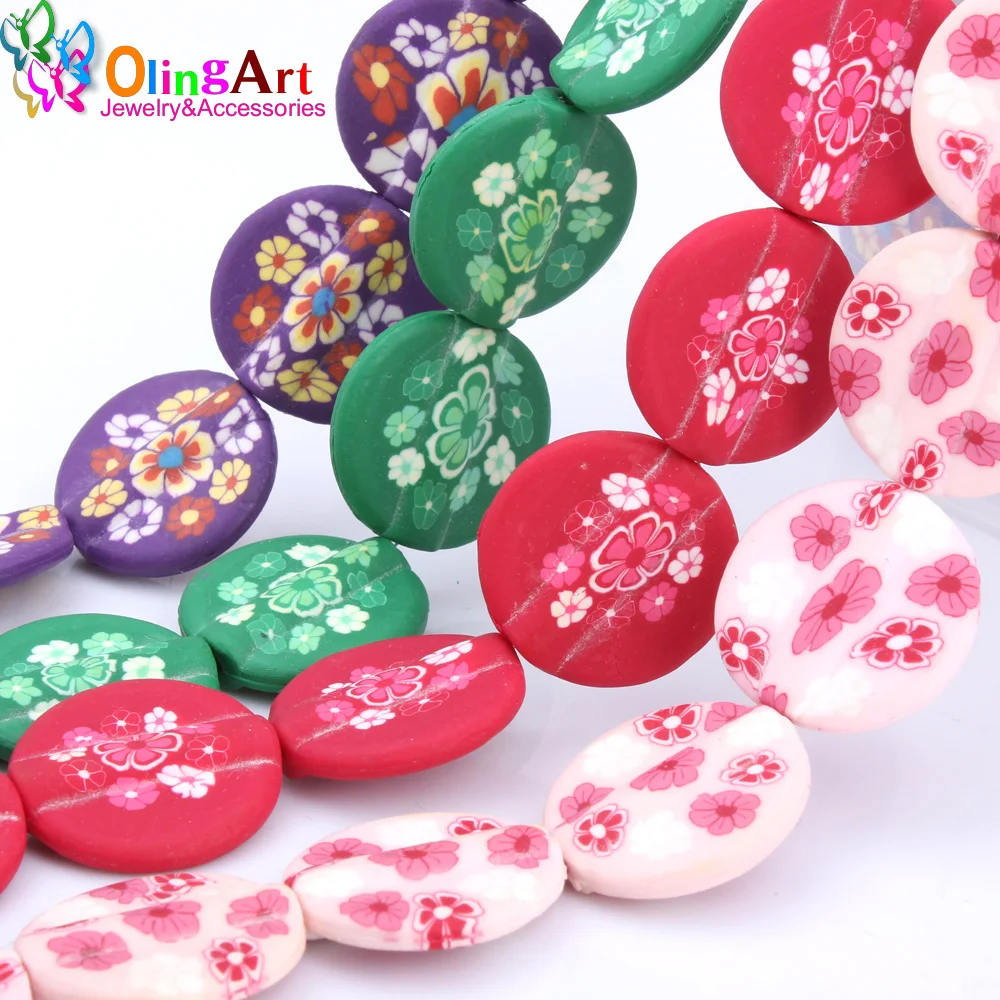 OlingArt 27MM 8pcs Mixed Colors Flat round Soft ceramic Polymer Clay Jewelry Beads for children DIY Bracelet jewelry making
OlingArt 27MM 8pcs Mixed Colors Flat round Soft ceramic Polymer Clay Jewelry Beads for children DIY Bracelet jewelry making