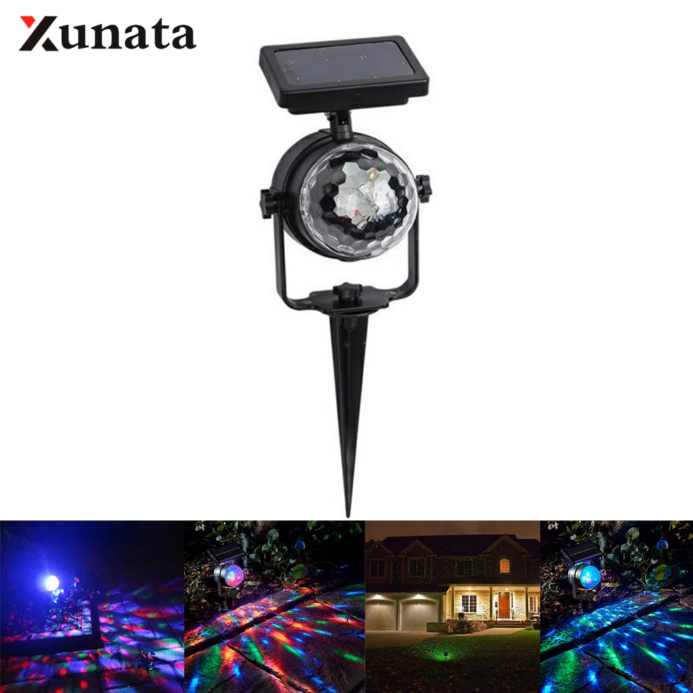 Solar Light Rotary RGB Colorful Projector Lamp 6V Solar Garden Lawn Light Waterproof Outdoor Led Spotlight Home Exterior Decor
Solar Light Rotary RGB Colorful Projector Lamp 6V Solar Garden Lawn Light Waterproof Outdoor Led Spotlight Home Exterior Decor