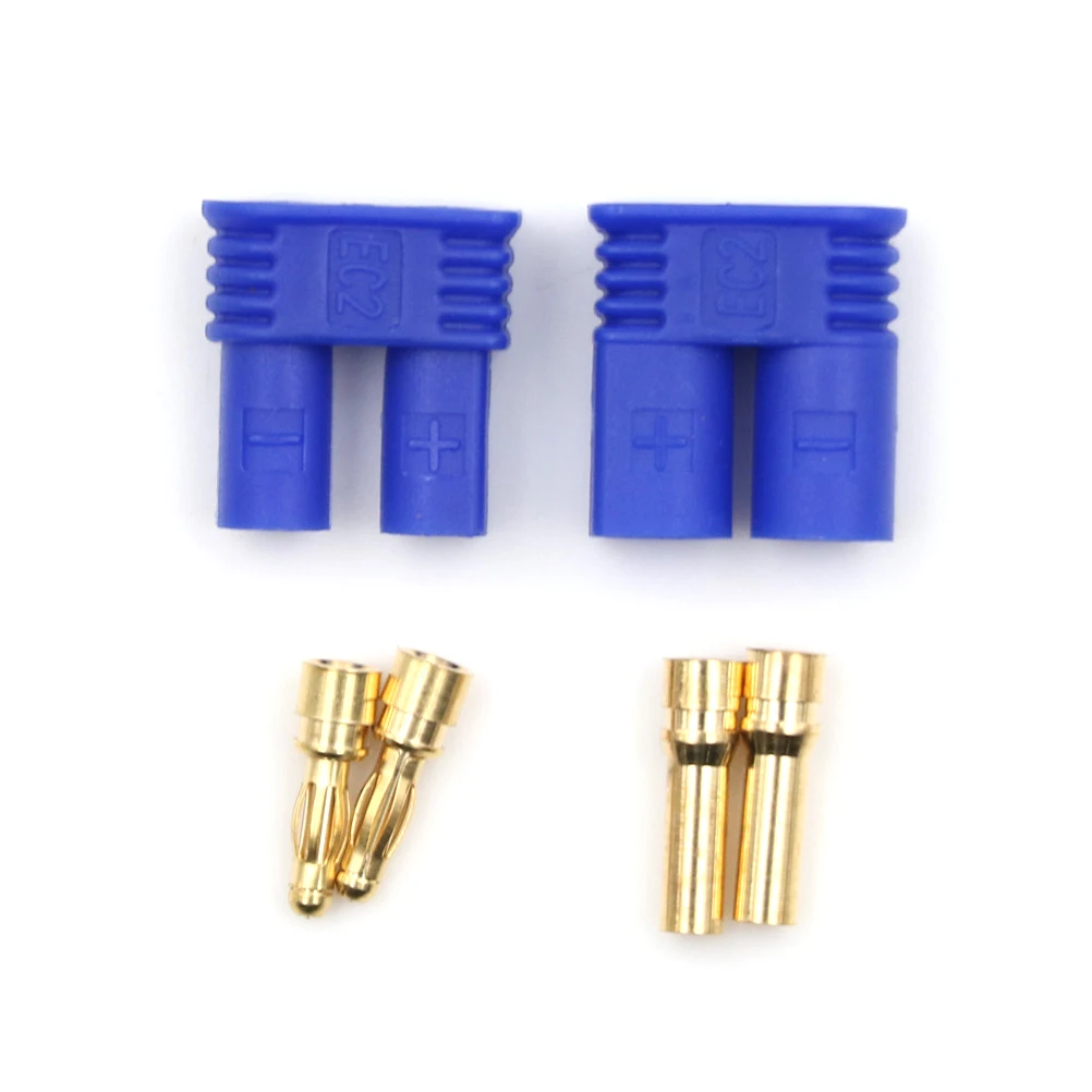 1 Pair Banana Head Plastic EC2 Connector RC Lipo Battery Bullet Plug Male Female
1 Pair Banana Head Plastic EC2 Connector RC Lipo Battery Bullet Plug Male Female