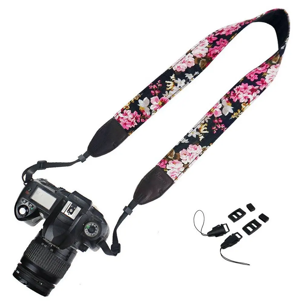 Camera Neck Shoulder Strap Belt for Camera - Flower Floral 5color , the buckle not include
Camera Neck Shoulder Strap Belt for Camera - Flower Floral 5color , the buckle not include