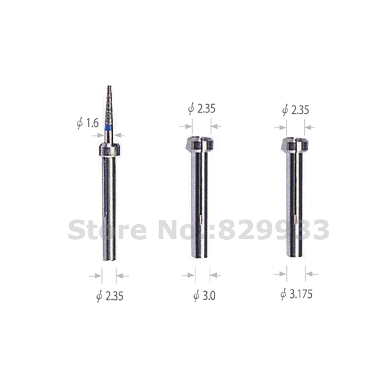 Переходник для микромотора H37L1 102L H102S 2 35 1 6 мм|adapter korea|adapter 6mm to 3.175mmadapter 1/2 |