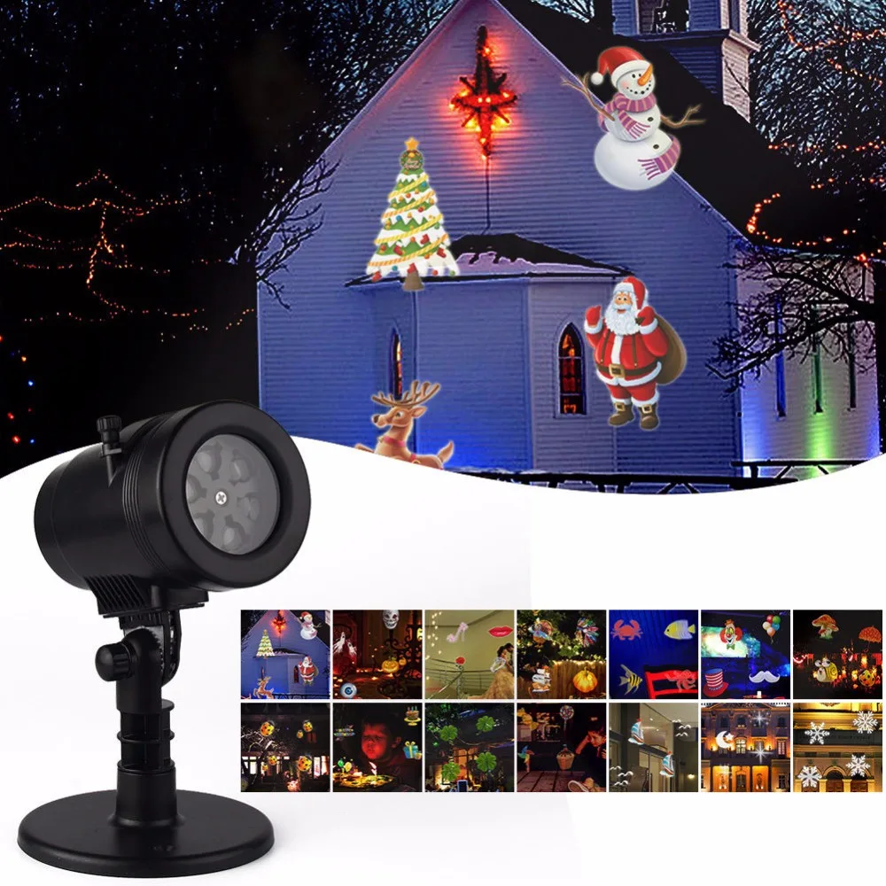 14 Patterns Christmas Laser Snowflake Projector Outdoor LED Waterproof Disco Lights Home Garden Projection Indoor Decoration
14 Patterns Christmas Laser Snowflake Projector Outdoor LED Waterproof Disco Lights Home Garden Projection Indoor Decoration