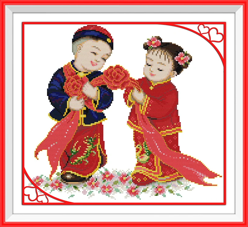 The Perfect Match cross stitch kit people 18ct 14ct 11ct count print canvas stitches embroidery DIY handmade needlework
The Perfect Match cross stitch kit people 18ct 14ct 11ct count print canvas stitches embroidery DIY handmade needlework