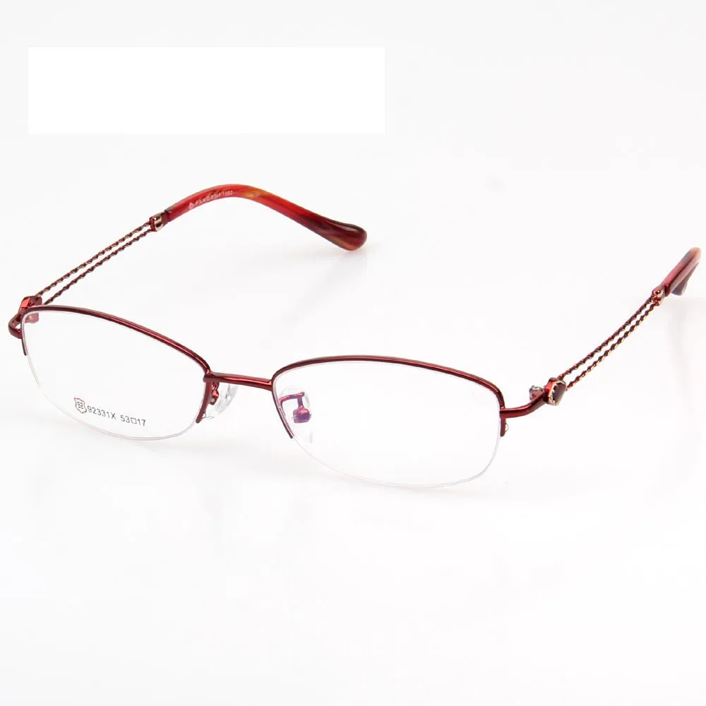 RUI HAO EYEWEAR Fashion Eyeglasses Women Super Light Titanium Alloy Glasses Frame Optical Eyewear Frames Prescription Spectacle
RUI HAO EYEWEAR Fashion Eyeglasses Women Super Light Titanium Alloy Glasses Frame Optical Eyewear Frames Prescription Spectacle
