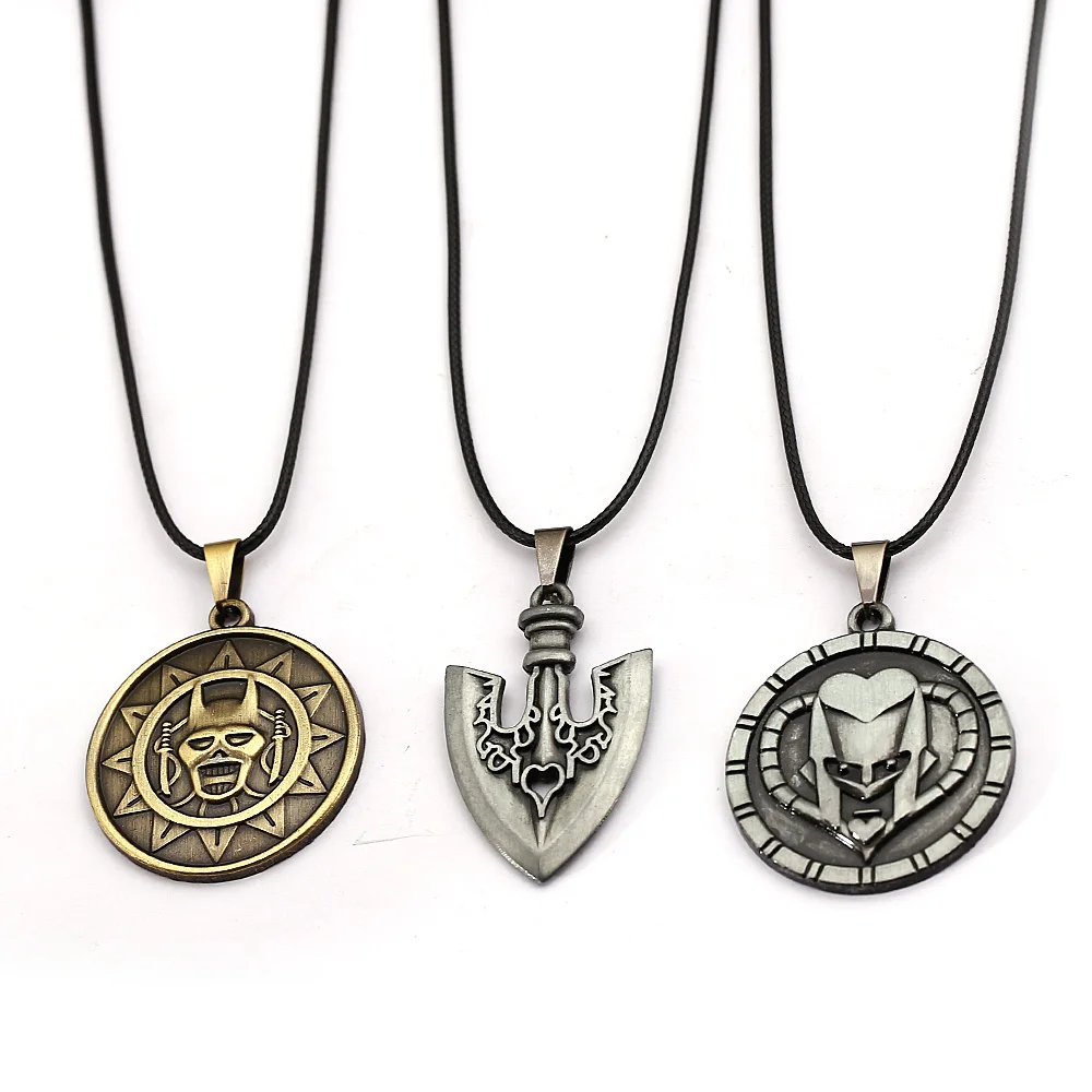 HSIC Anime JOJOS BIZARRE ADVENTURE Necklaces KILLER QUEEN Higashikata Josuke Pendant Necklace Women Men Jewelry Colar
HSIC Anime JOJOS BIZARRE ADVENTURE Necklaces KILLER QUEEN Higashikata Josuke Pendant Necklace Women Men Jewelry Colar