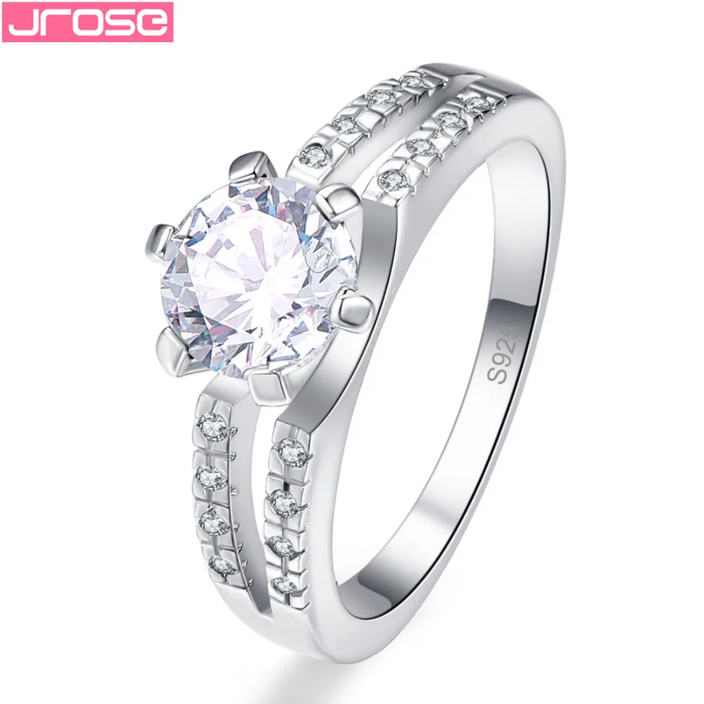 JROSE 2018 New Arrival White Black CZ Silver Color Ring Size 6 7 8 9 Women Men's Fashion Round Jewelry Wedding Rings
JROSE 2018 New Arrival White Black CZ Silver Color Ring Size 6 7 8 9 Women Men's Fashion Round Jewelry Wedding Rings