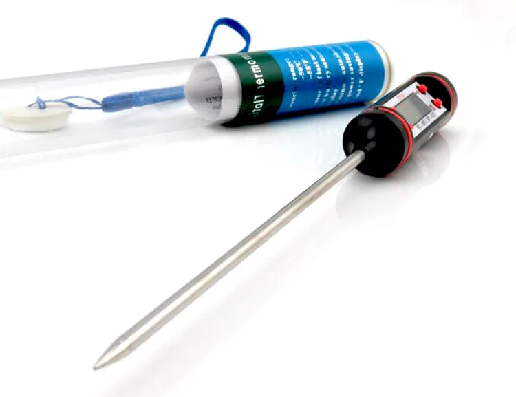 Food Grade Probe Type Digital Thermometer Pen Type Electronic Food Thermometer Family Food Processing 30cm
Food Grade Probe Type Digital Thermometer Pen Type Electronic Food Thermometer Family Food Processing 30cm