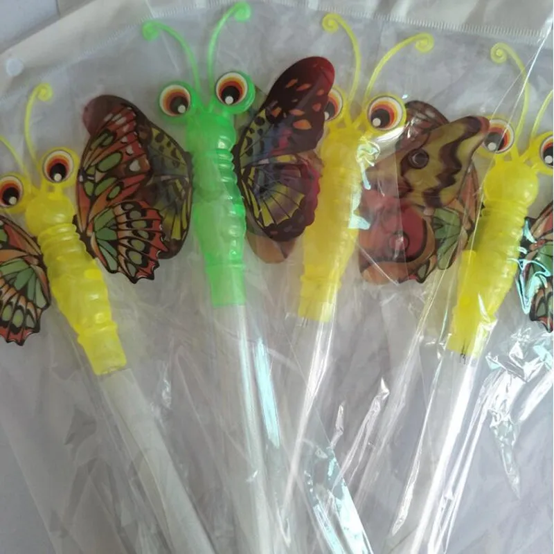 Butterfly LED Flashing Sticks Kids Girl Glowing Fairy Wand Sticks Cheering Props Glow Party Carnival wedding birthday
Butterfly LED Flashing Sticks Kids Girl Glowing Fairy Wand Sticks Cheering Props Glow Party Carnival wedding birthday