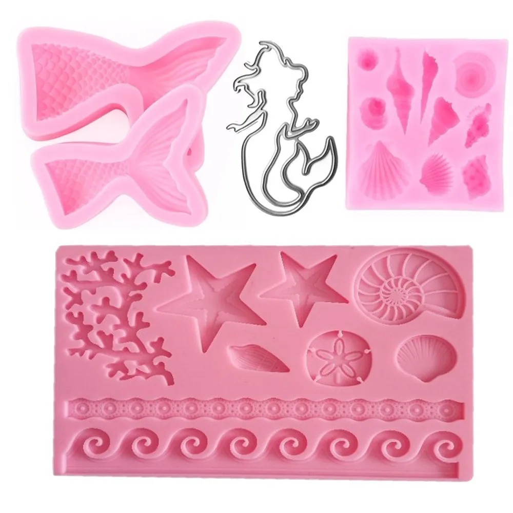 5pcs/set Ocean Sea Life Theme Silicone Cake Mould 3D Chocolate Soap Candy Jelly Sugarcraft Mold Fondant Cake Decorating Tools
5pcs/set Ocean Sea Life Theme Silicone Cake Mould 3D Chocolate Soap Candy Jelly Sugarcraft Mold Fondant Cake Decorating Tools