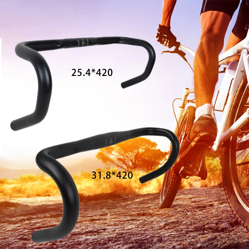 Aluminum Bike Bent Bar Bicycle Handlebar Carbon MTB Road Racing Bike Drop Bars UD 25.4/31.8 x 420mm for Cycling
Aluminum Bike Bent Bar Bicycle Handlebar Carbon MTB Road Racing Bike Drop Bars UD 25.4/31.8 x 420mm for Cycling