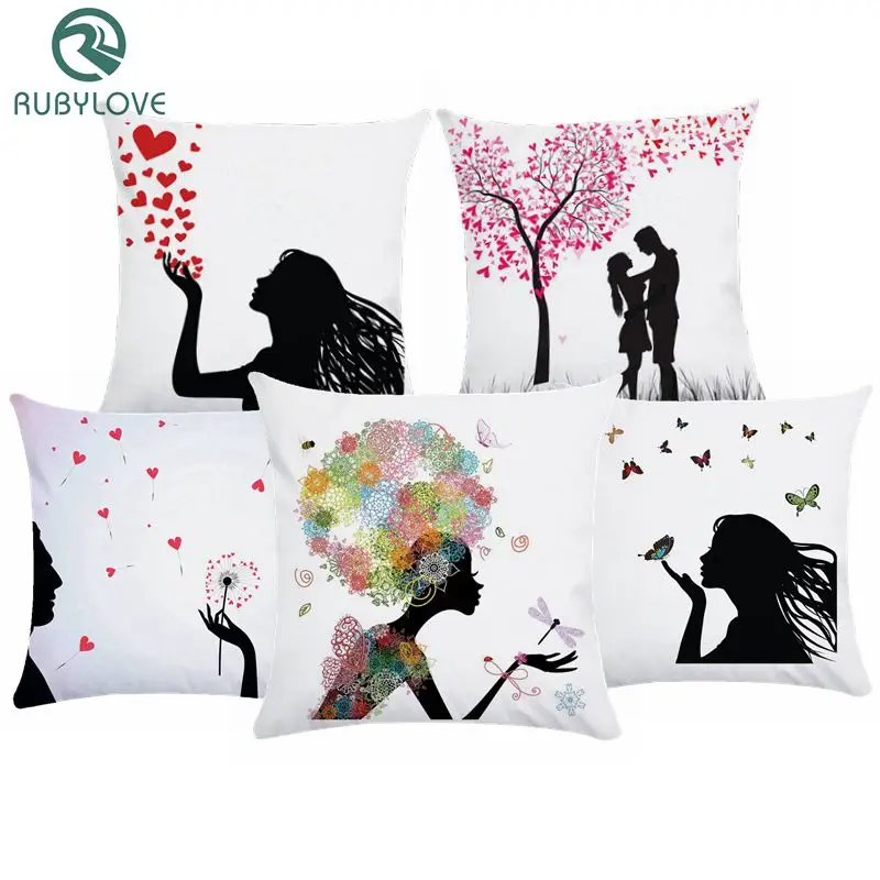 Flower Fairy Pattern Short Plush Cover Romantic Printed Soft Pillowcase For Sofa Seat Waist Pillow Covers
Flower Fairy Pattern Short Plush Cover Romantic Printed Soft Pillowcase For Sofa Seat Waist Pillow Covers