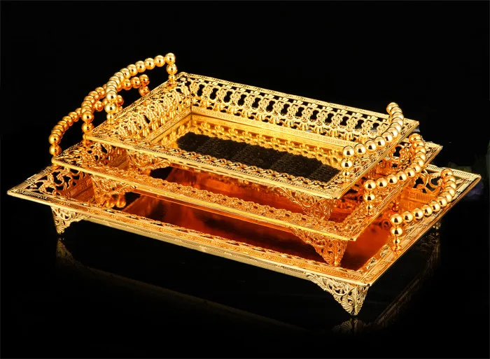 luxury European style Gold golden Silver Plate Metal Fruit sugar Trays Design KTV hotel Plate Basket Wedding Party tray dish
luxury European style Gold golden Silver Plate Metal Fruit sugar Trays Design KTV hotel Plate Basket Wedding Party tray dish