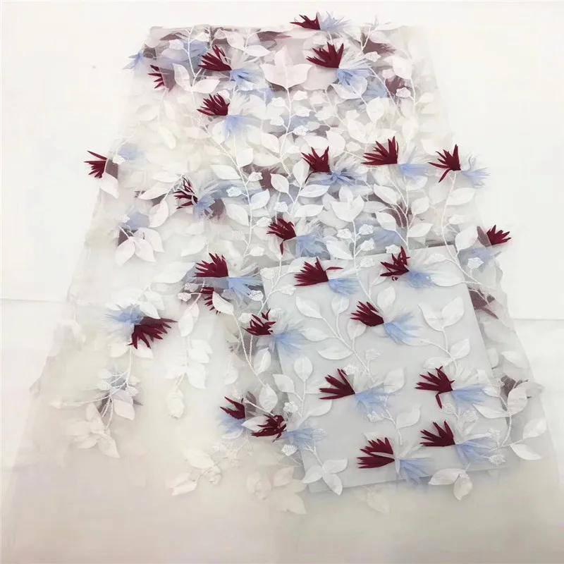 Latest Tulle Lace Fabric High Quality Europe And America Fashion Fabric With 3D Embroidery French Lace Dress
Latest Tulle Lace Fabric High Quality Europe And America Fashion Fabric With 3D Embroidery French Lace Dress