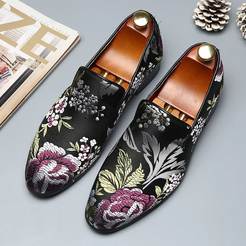 Plus Size 37-48 Men Exquisite Embroidery Leather Shoes 2020 Colorful Handmade Formal Wear Shoes Fashion Man Casual Flats
Plus Size 37-48 Men Exquisite Embroidery Leather Shoes 2020 Colorful Handmade Formal Wear Shoes Fashion Man Casual Flats