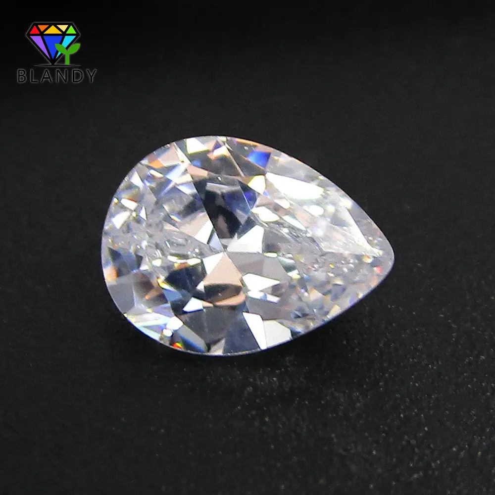 Hot Sale AAAAA 350pcs/lot 8*12mm Pear Cut CZ Stone Loose Teardrop Shape White Cubic Zirconia Synthetic Gems For Jewelry
Hot Sale AAAAA 350pcs/lot 8*12mm Pear Cut CZ Stone Loose Teardrop Shape White Cubic Zirconia Synthetic Gems For Jewelry
