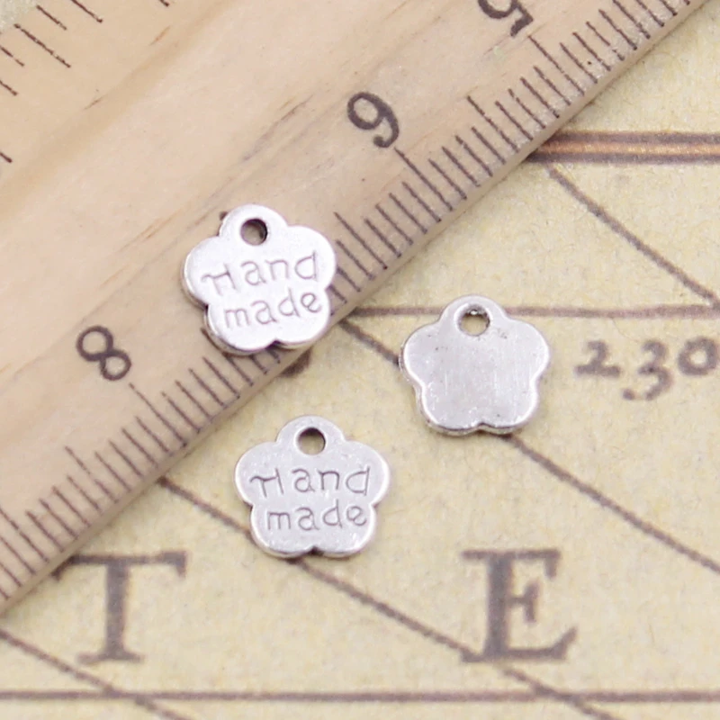 30pcs Charms Plates Hand Made 8x8mm Tibetan Bronze Silver Color Pendants Antique Jewelry Making DIY Handmade Craft Pendant
30pcs Charms Plates Hand Made 8x8mm Tibetan Bronze Silver Color Pendants Antique Jewelry Making DIY Handmade Craft Pendant
