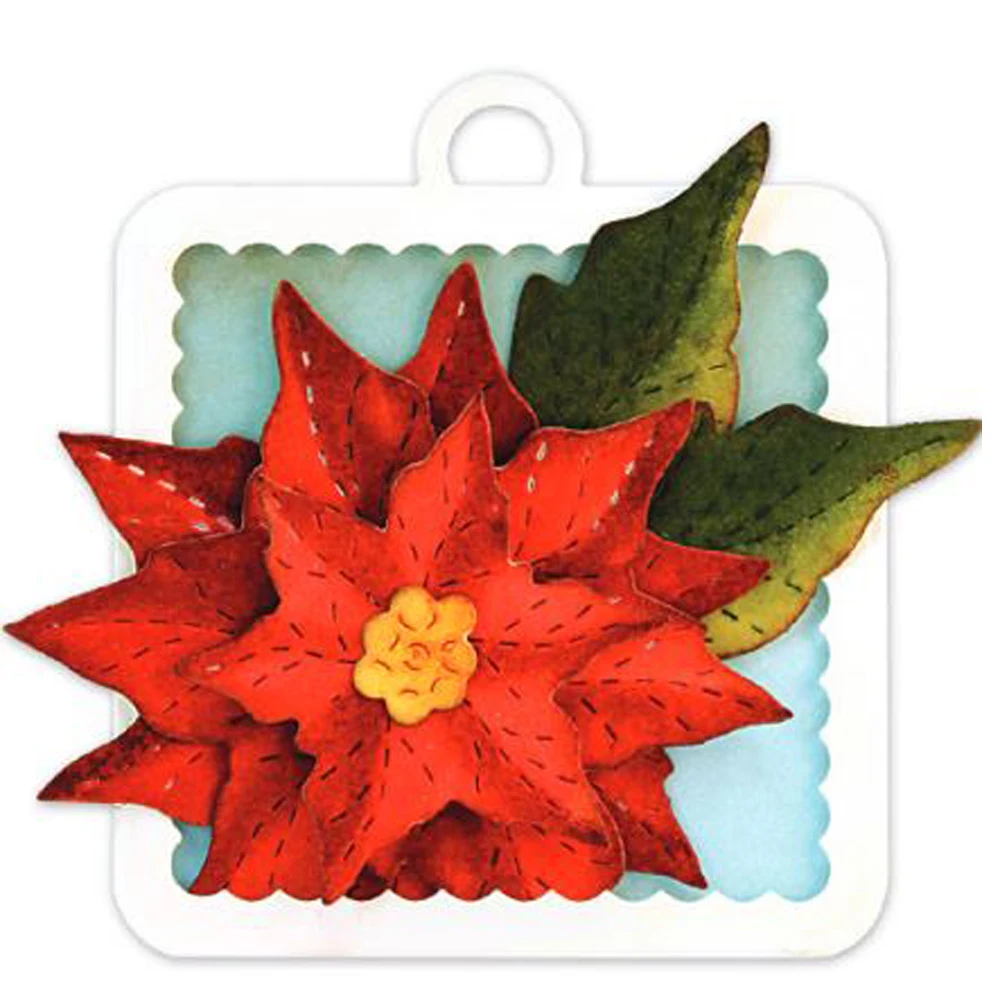 Christmas Flower Leaves Metal Cutting Dies New Stencils for DIY Scrapbooking DIY Paper Cards Craft Making Decoration
Christmas Flower Leaves Metal Cutting Dies New Stencils for DIY Scrapbooking DIY Paper Cards Craft Making Decoration