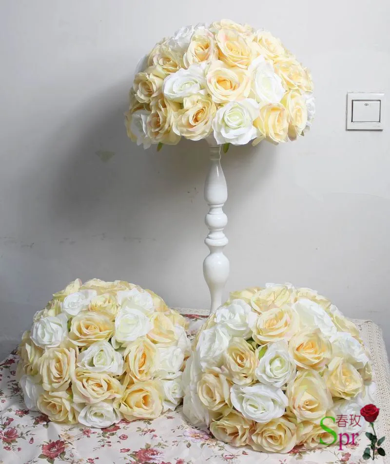 SPR 10pcs/lot 35cm dia. wedding artificial flowers ball for table center or road lead stage backdrop flore decorations
SPR 10pcs/lot 35cm dia. wedding artificial flowers ball for table center or road lead stage backdrop flore decorations