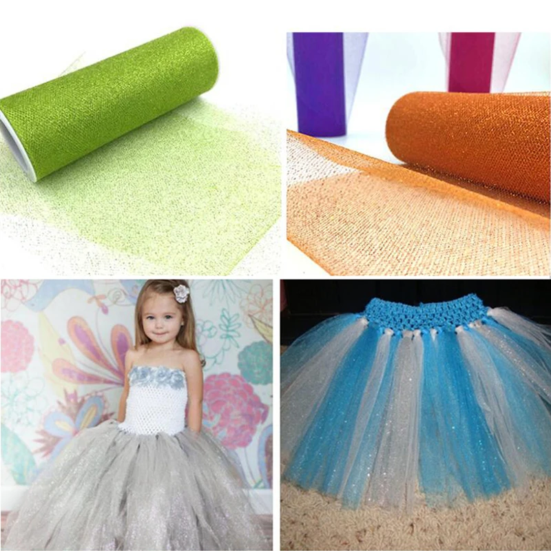 1pcs 6"x 10 Yard Glitter Shimmering Tulle Roll Wedding Tulle Rolls Spool Birthday Party Gift Wrap Christmas Event Supplies
1pcs 6"x 10 Yard Glitter Shimmering Tulle Roll Wedding Tulle Rolls Spool Birthday Party Gift Wrap Christmas Event Supplies