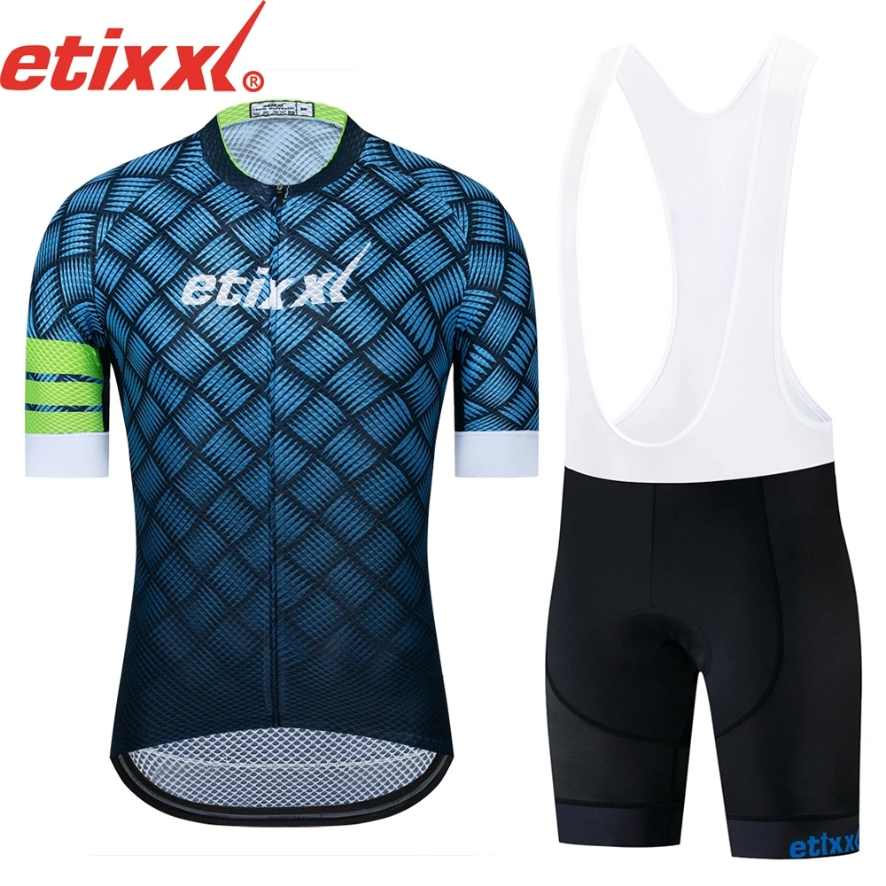 ETIXXL 2021 Team Men Summer Cycling Jersey Bib Short Set Gel Pad MTB Clothes Kits Bike Clothing Suit Hombre Maillot Ciclismo
ETIXXL 2021 Team Men Summer Cycling Jersey Bib Short Set Gel Pad MTB Clothes Kits Bike Clothing Suit Hombre Maillot Ciclismo
