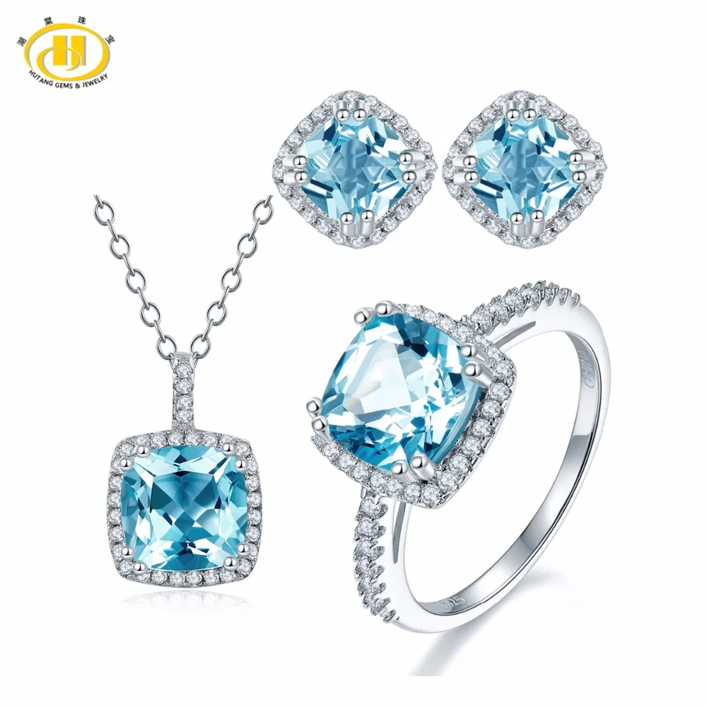 Серьги Hutang, из серебра 925 пробы, с натуральным драгоценным камнем, небесно-голубой топаз
Серьги Hutang, из серебра 925 пробы, с натуральным драгоценным камнем, небесно-голубой топаз