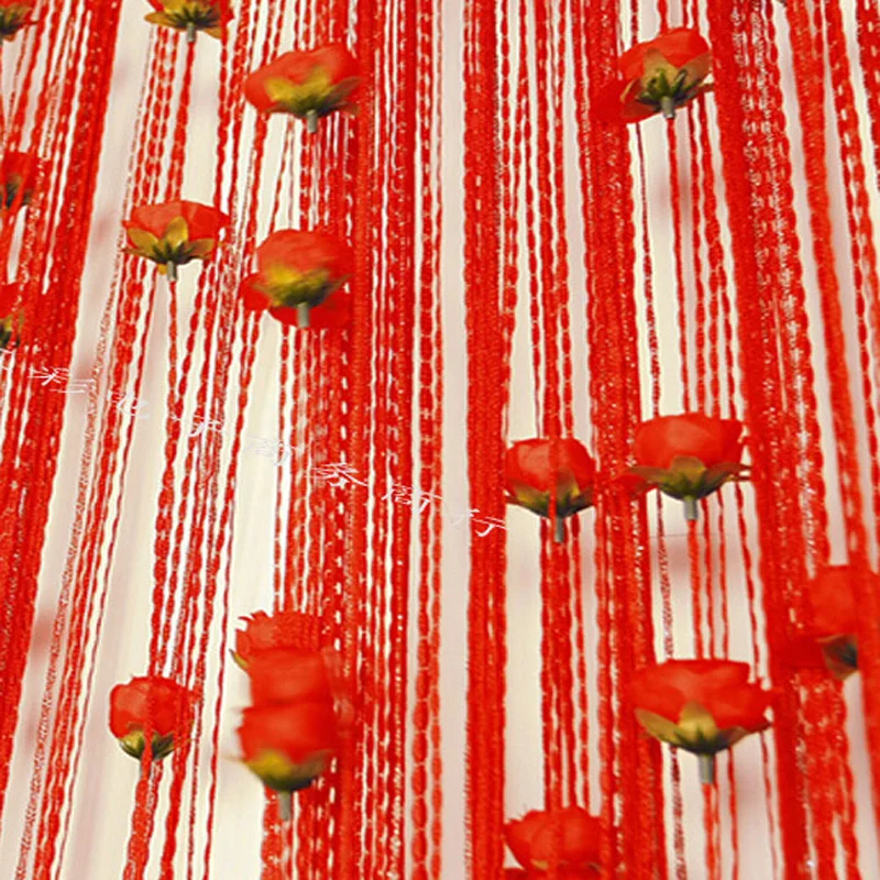 300*300cm Rose flower line curtain Hotel interior curtains partitions background wall decoration
300*300cm Rose flower line curtain Hotel interior curtains partitions background wall decoration