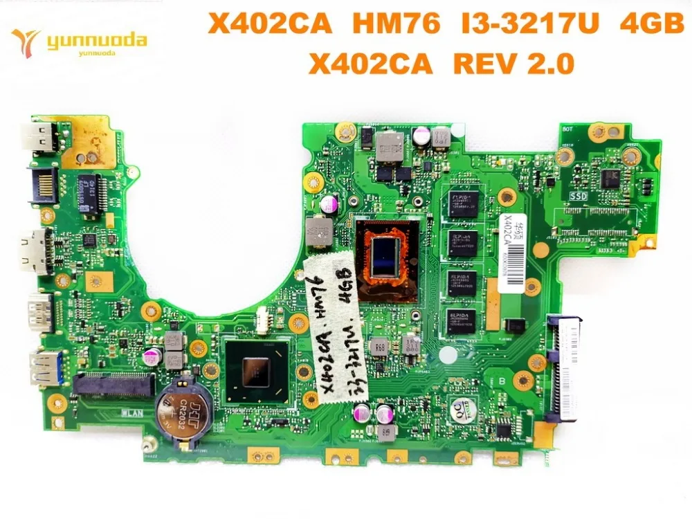Оригинальная материнская плата для ноутбука ASUS X402CA, X402CA, HM76, I3-3217U 4 Гб, X402CA, REV 2,0, протестирована хорошо
Оригинальная материнская плата для ноутбука ASUS X402CA, X402CA, HM76, I3-3217U 4 Гб, X402CA, REV 2,0, протестирована хорошо