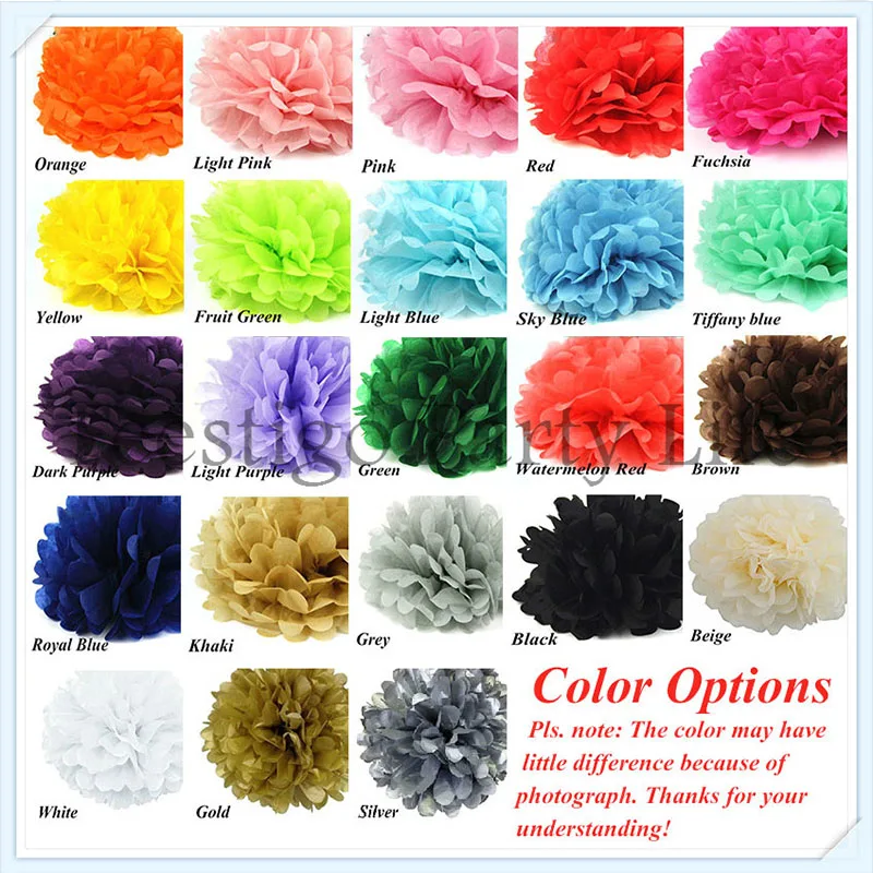 30pcs Mixed 15cm 20cm 25cm Flower Ball Tissue Paper PomPoms For Wedding Decoration Kids Birthday Event Party Pom Poms Decor Home
30pcs Mixed 15cm 20cm 25cm Flower Ball Tissue Paper PomPoms For Wedding Decoration Kids Birthday Event Party Pom Poms Decor Home
