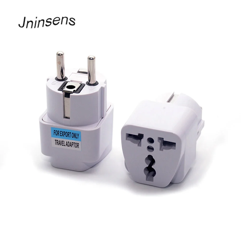 Universal 2 Pin Round Electrical Plug Converter US AU UK To European KR DE France Germany Korea Travel Plug Adapter Wholesale
Universal 2 Pin Round Electrical Plug Converter US AU UK To European KR DE France Germany Korea Travel Plug Adapter Wholesale