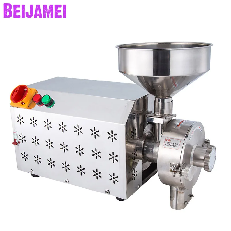 Beijamei 2020 High Power cereal milling machine/commercial grain flour mill price/electric maize corn bean grinder
Beijamei 2020 High Power cereal milling machine/commercial grain flour mill price/electric maize corn bean grinder