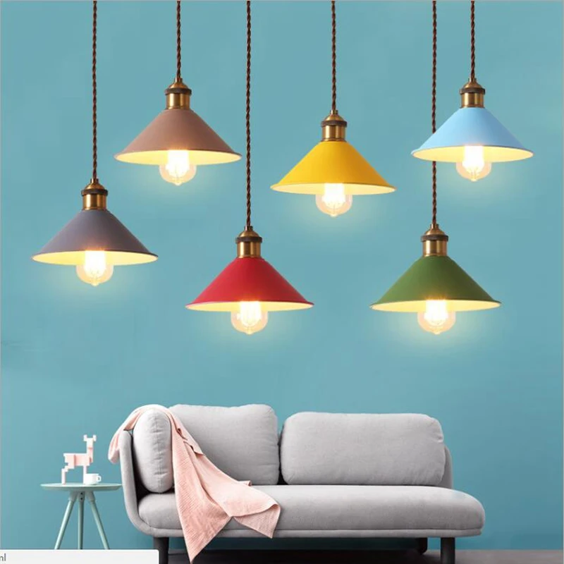 Lukloy Fashion LED Pendant Lights With Metal Lampshade Lamparas Colgantes Modern Nordic Hanging Lamp for Parlor Dinning Room Bar
Lukloy Fashion LED Pendant Lights With Metal Lampshade Lamparas Colgantes Modern Nordic Hanging Lamp for Parlor Dinning Room Bar