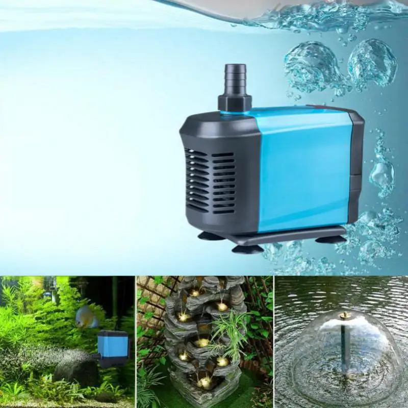 Aquarium Pump Submersible Fountain Water Pump Bomba For Pond Fish Tank Garden Water Circultaion 20/40/55/65W
Aquarium Pump Submersible Fountain Water Pump Bomba For Pond Fish Tank Garden Water Circultaion 20/40/55/65W