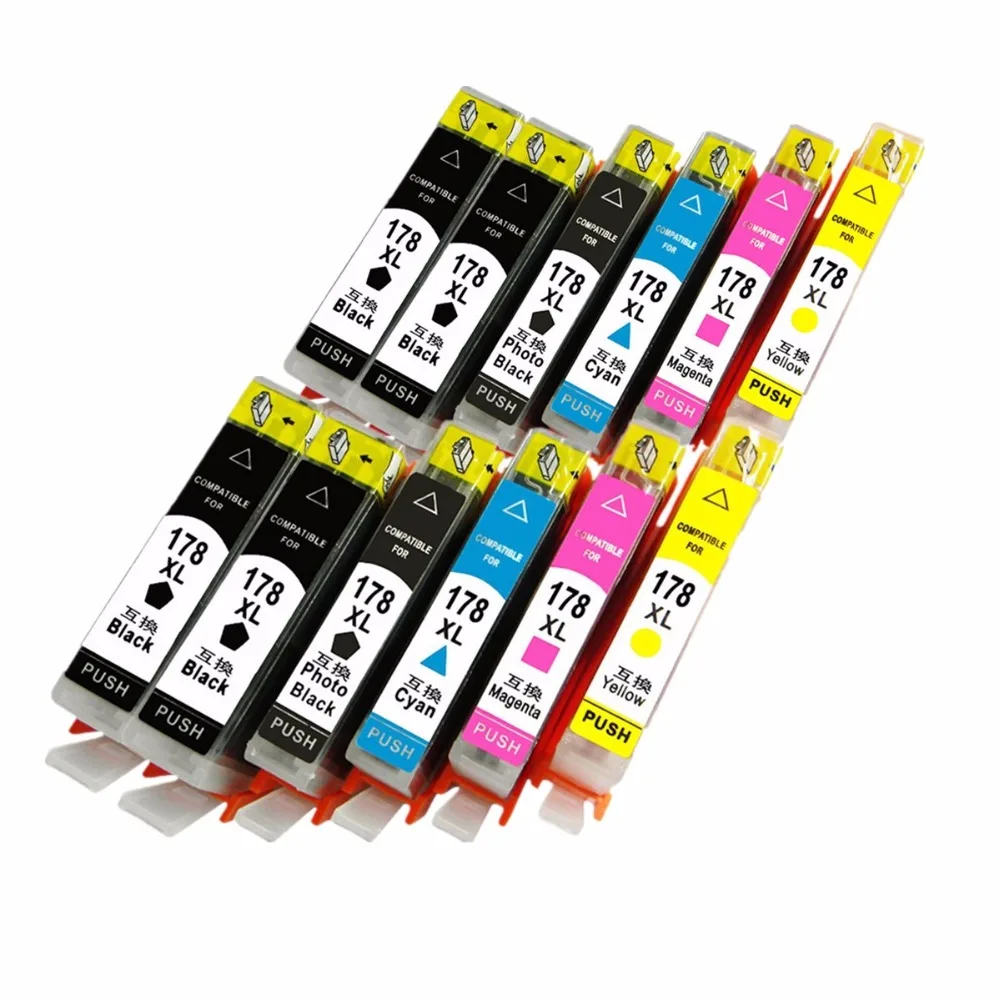 

Ink Cartridges Replacement For HP178XL HP178 178XL 178 XL Photosmart Premium C309a C309g C309n C310a C310b C310c C410
