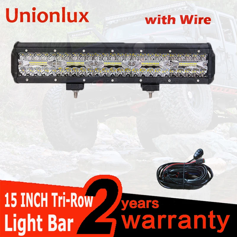 LED Light Bar 15inch 300W Spot Flood Combo Beam Work Day Light Driving Fog Road Lighting for Jeep Car Truck SUV ATV Boat 4X4WD
LED Light Bar 15inch 300W Spot Flood Combo Beam Work Day Light Driving Fog Road Lighting for Jeep Car Truck SUV ATV Boat 4X4WD