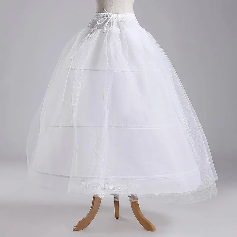 Cheap Tulle Petticoat Crinoline 3-Hoops White Wedding Bridal Underskirt Slip PETTICOAT/CRINOLINE Women Lady wear Petticoats
Cheap Tulle Petticoat Crinoline 3-Hoops White Wedding Bridal Underskirt Slip PETTICOAT/CRINOLINE Women Lady wear Petticoats