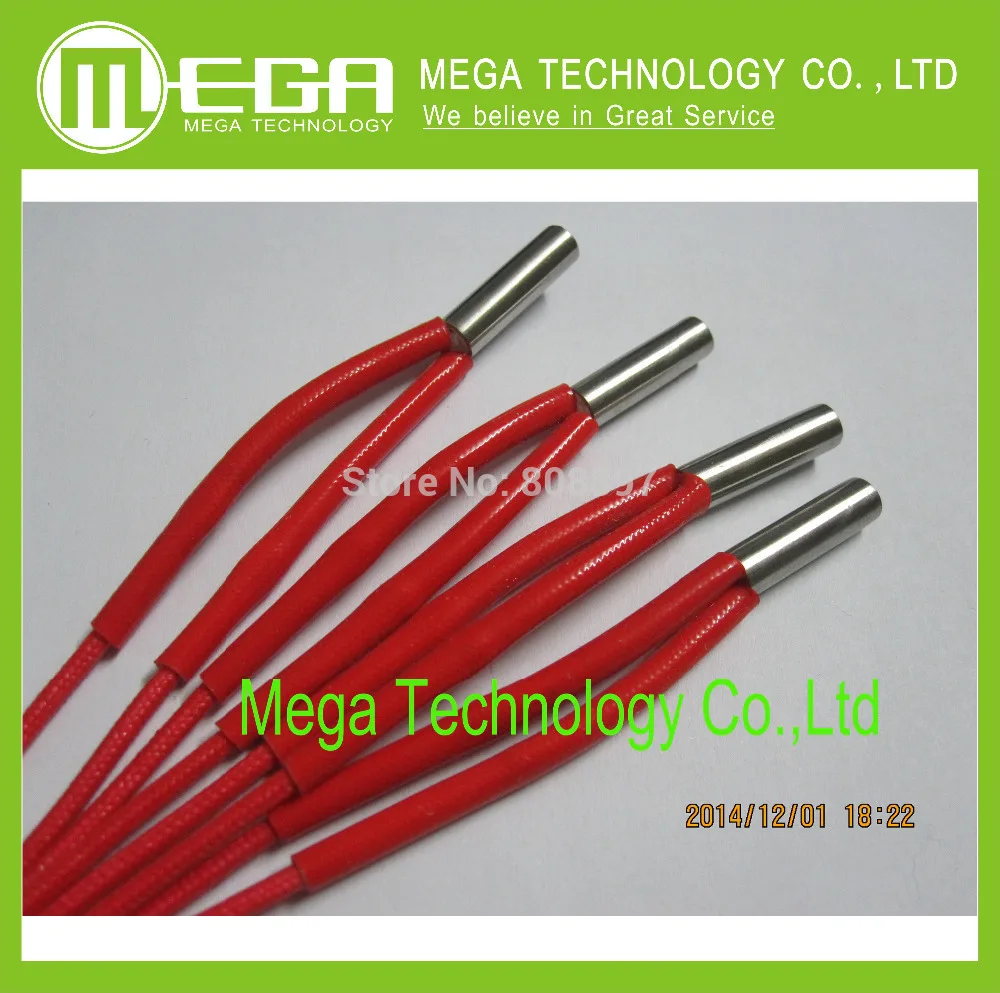 5pcs/lot Cartridge Heater Reprap 12V 40W Ceramic for 3D Printer Prusa Mendel 12v40
5pcs/lot Cartridge Heater Reprap 12V 40W Ceramic for 3D Printer Prusa Mendel 12v40
