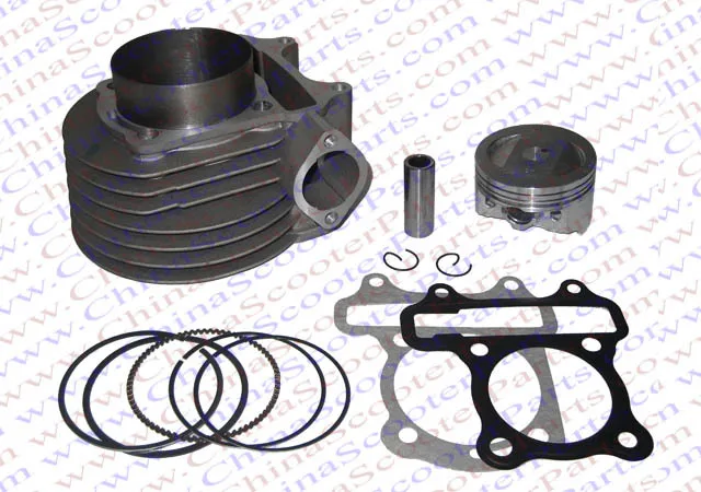 Performance GY6 59mm Cylinder Piston Ring Kit (Big bore Kit) Change 125CC to 158CC Kazuma Jonway ATV Quad Scoote Buggy
Performance GY6 59mm Cylinder Piston Ring Kit (Big bore Kit) Change 125CC to 158CC Kazuma Jonway ATV Quad Scoote Buggy