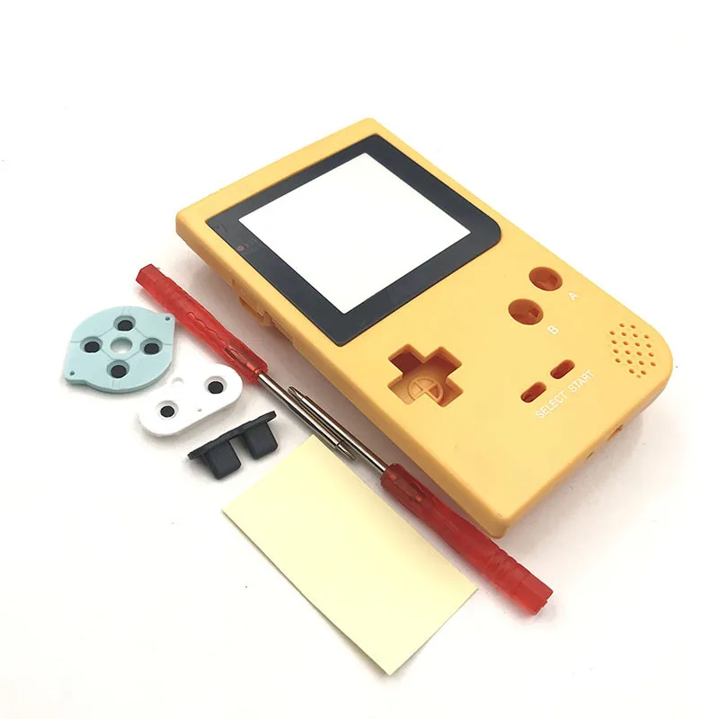 Full Case Cover Housing Shell Replacement for Gameboy Pocket Game Console for GBP grey Shell Case with Buttons Kit
Full Case Cover Housing Shell Replacement for Gameboy Pocket Game Console for GBP grey Shell Case with Buttons Kit