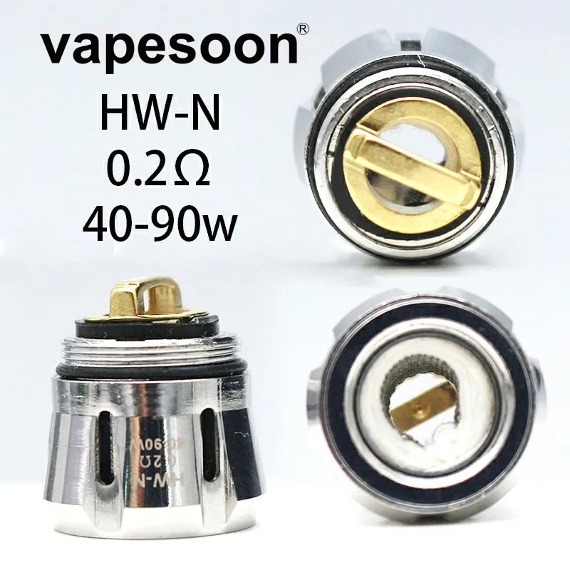 25pcs vapesoon replacement hw coils HW-M 0.15ohm/HW-N 0.2ohm Coil Head designed for ELLO Duro Atomizer tank coils
25pcs vapesoon replacement hw coils HW-M 0.15ohm/HW-N 0.2ohm Coil Head designed for ELLO Duro Atomizer tank coils