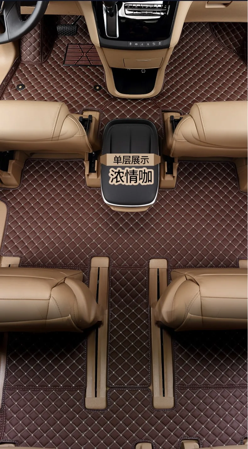 MPV Leather Car floor mats carpet for Odyssey Viano Sienna Avanza Note Innovia GL8 GL6 custom fit
MPV Leather Car floor mats carpet for Odyssey Viano Sienna Avanza Note Innovia GL8 GL6 custom fit