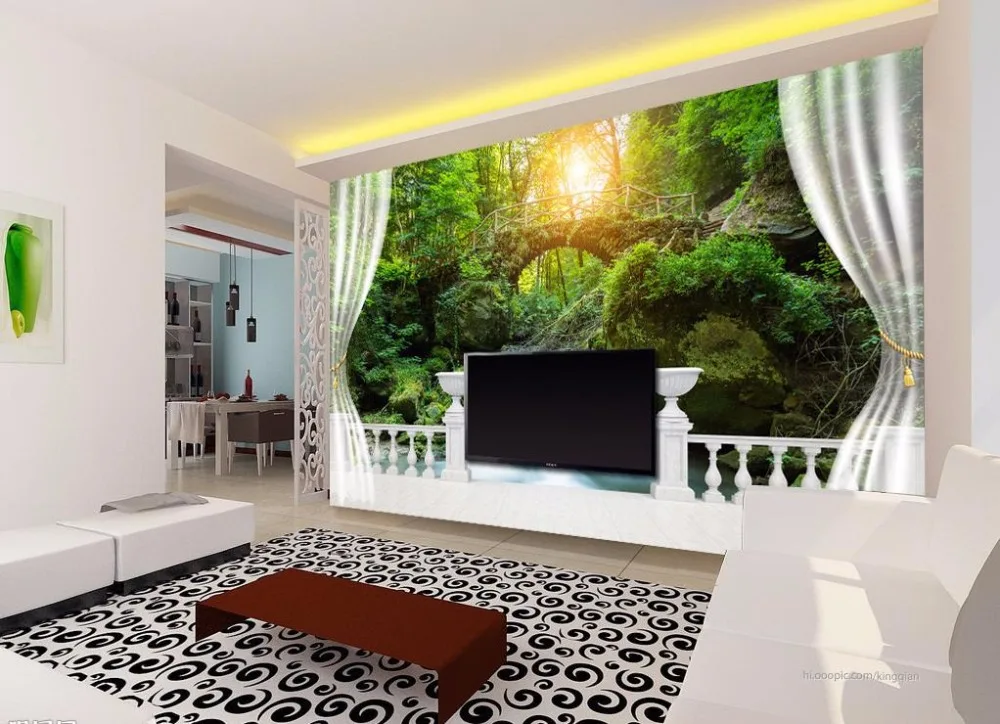 Custom wall papers home decor Waterfall woods landscape wallpaper for walls 3 d Living room bedroom TV backdrop
Custom wall papers home decor Waterfall woods landscape wallpaper for walls 3 d Living room bedroom TV backdrop