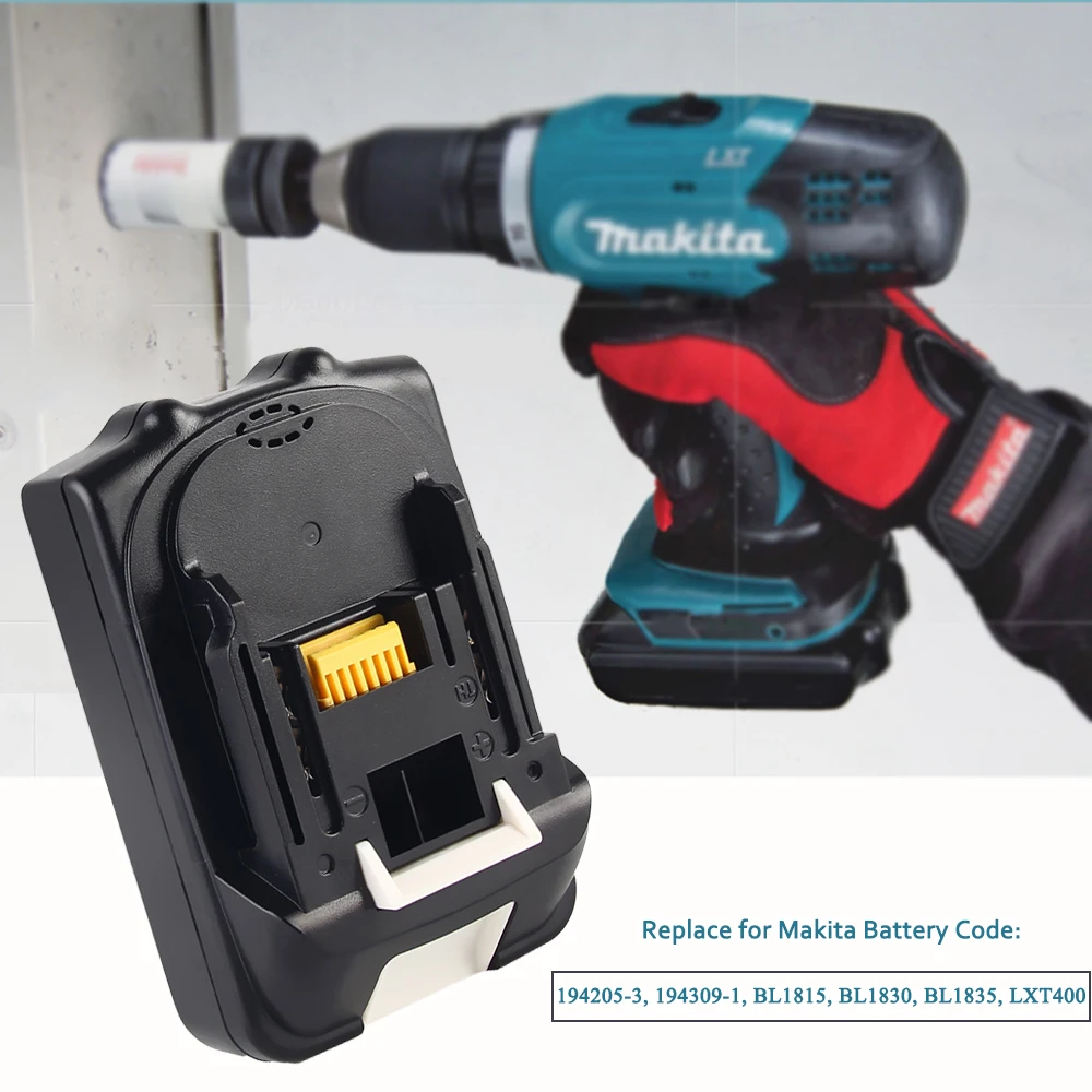 2PCS For Makita 18V Battery 3000mAh Rechargeable Lithium-ion Li-ion Power Tools Battery for Makita BL1830 BL1835 BL1815
2PCS For Makita 18V Battery 3000mAh Rechargeable Lithium-ion Li-ion Power Tools Battery for Makita BL1830 BL1835 BL1815