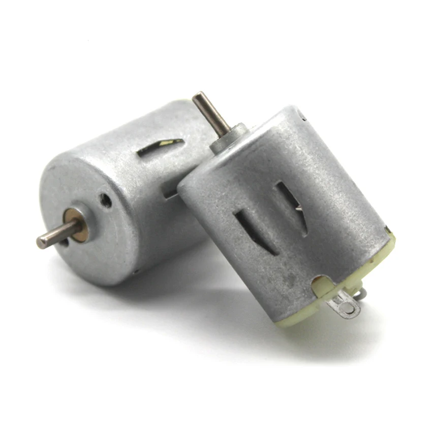 270 Cylindrical DC Motor High Speed Micro DC 3V 6V Motor Mini Micro Electronic Motor for DIY Toys 10000-18000rpm Shaft Dia: 2mm
270 Cylindrical DC Motor High Speed Micro DC 3V 6V Motor Mini Micro Electronic Motor for DIY Toys 10000-18000rpm Shaft Dia: 2mm