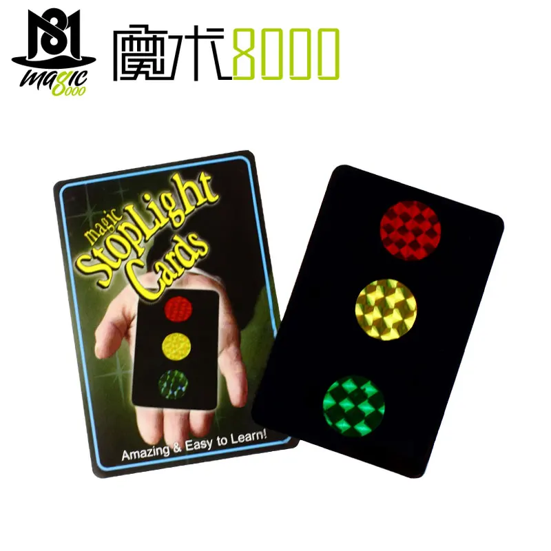 Magic Stoplight Cards Tricks Stage Close Up Props Magician Toys For Children Gifts
Magic Stoplight Cards Tricks Stage Close Up Props Magician Toys For Children Gifts